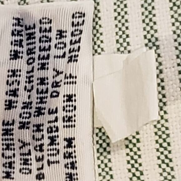 Polo Ralph Lauren Shirt Mens Size Medium Green Stripe Button Down Oxford LS - Picture 4 of 9